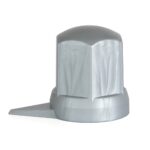 SET 10 BUCATI CAPAC PLASTIC PENTRU PREZON ROATA CU INDICATOR 33 MM GRI 54.5 MM - imagine 4