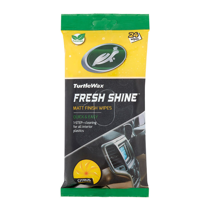2656773 SERVETELE UMEDE BORD EFECT MAT CITRUS 25 BUC TURTLE WAX - imagine 1