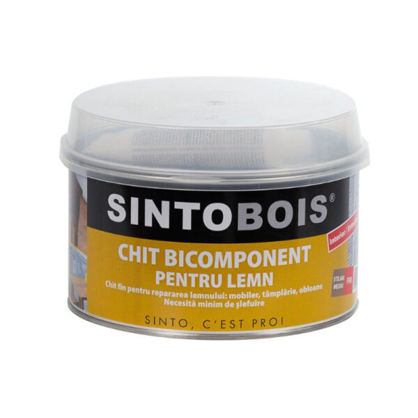 CHIT BICOMPONENT FIN PENTRU LEMN, BRAD (1000ML) SINTO