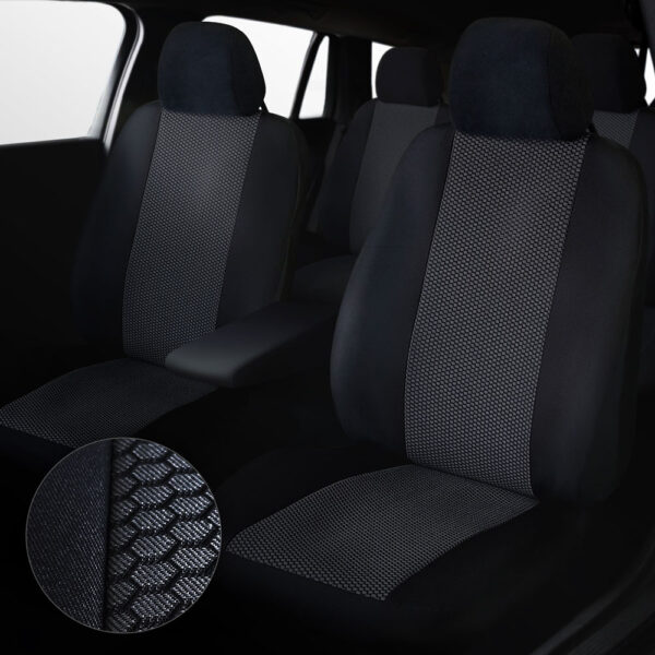 SET HUSE SCAUN FIT UMBRELLA PENTRU DACIA LOGAN 2 (2012-2020) (BANCHETA FRACTIONATA)