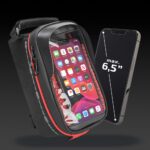 GENTUTA IMPERMEABILA PENTRU BICICLETA CU SUPORT TELEFON - imagine 2