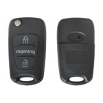CARCASA CHEIE CONTACT PENTRU KIA C'EED / C'EED PRO / MORNING / PICANTO / SPORTAGE, 3 BUTOANE, CU CHEIE - imagine 3