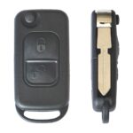 CARCASA CHEIE CONTACT PENTRU MERCEDES CLASSE A (W168) / CLASSE C (W202 / W203) / CLASSE E (W210) / CLASSE G (W461), 2 BUTOANE, CU CHEIE - imagine 2