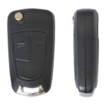 CARCASA CHEIE CONTACT PENTRU OPEL VECTRA, 2 BUTOANE, CU CHEIE - imagine 2