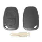 CARCASA CHEIE CONTACT PENTRU RENAULT CLIO / KANGOO / MASTER / MODUS / TRAFIC, 2 BUTOANE, CU CHEIE - imagine 2