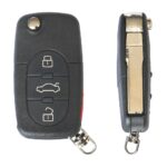 CARCASA CHEIE CONTACT PENTRU SKODA FABIA / OCTAVIA, 3+1 BUTOANE, CU CHEIE - imagine 2