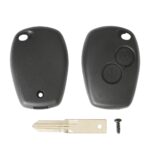 CARCASA CHEIE CONTACT PENTRU DACIA LOGAN / SANDERO 2 BUTOANE, CU CHEIE - imagine 2