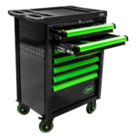 DULAP CU 7 SERTARE, VERDE, CU SET DE INSTRUMENTE PENTRU SINCRONIZARE MOTOR - imagine 3