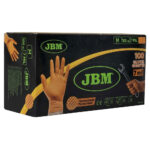 MANUSI DIN NITRIL DE CULOARE ORANGE 7.0 MIL TEXTURA DE DIAMANT M (100 BUCATI) JBM - imagine 3