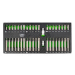 SET DE 42 IMBUSURI HEXAGONALE, 12 VARFURI ?I TORX-URI - imagine 3