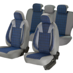 SET HUSE SCAUN LUXURY ALBASTRU