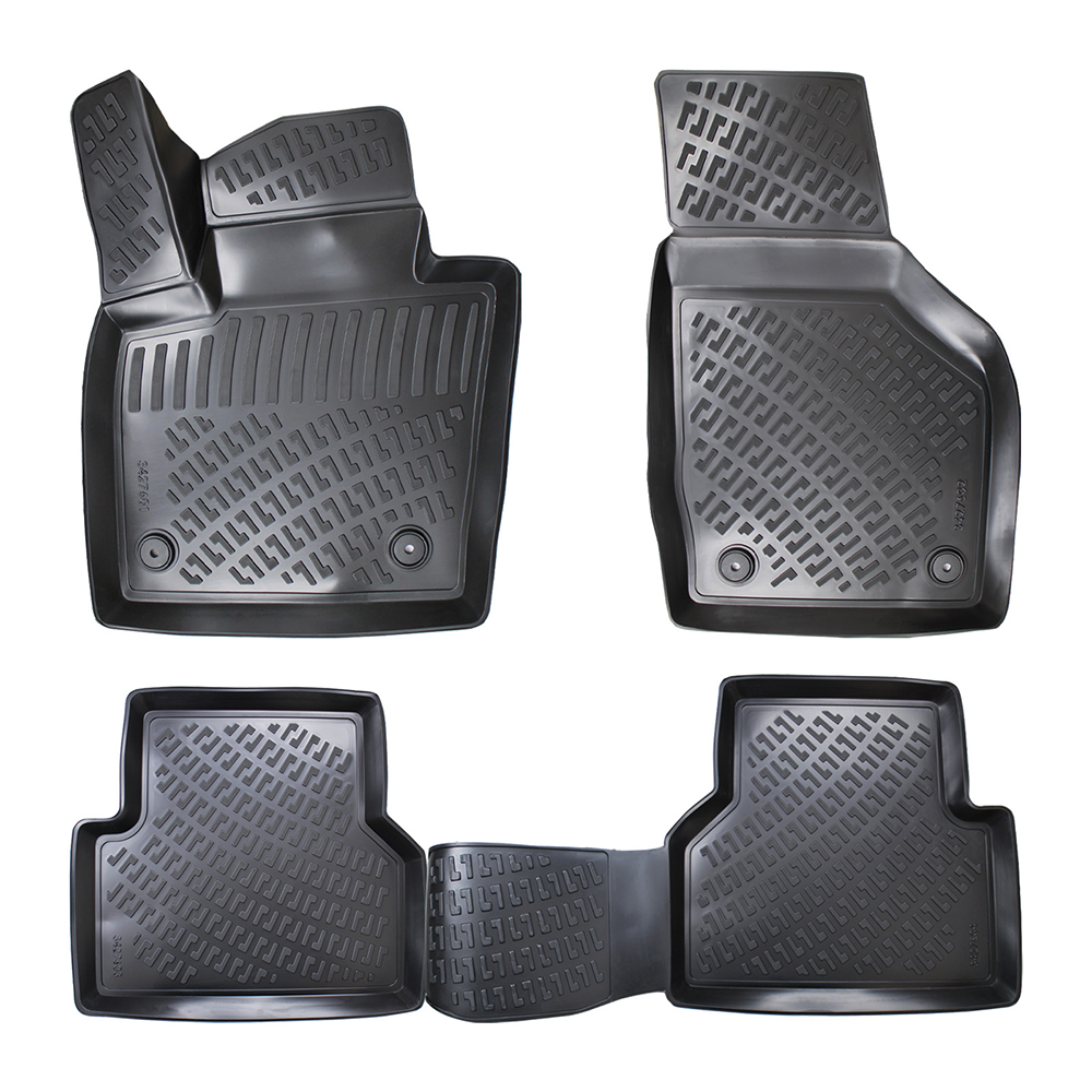 35717 SET COVORASE AUTO CAUCIUC UMBRELLA PENTRU AUDI Q3 I (8U) 2011-2018 - imagine 1