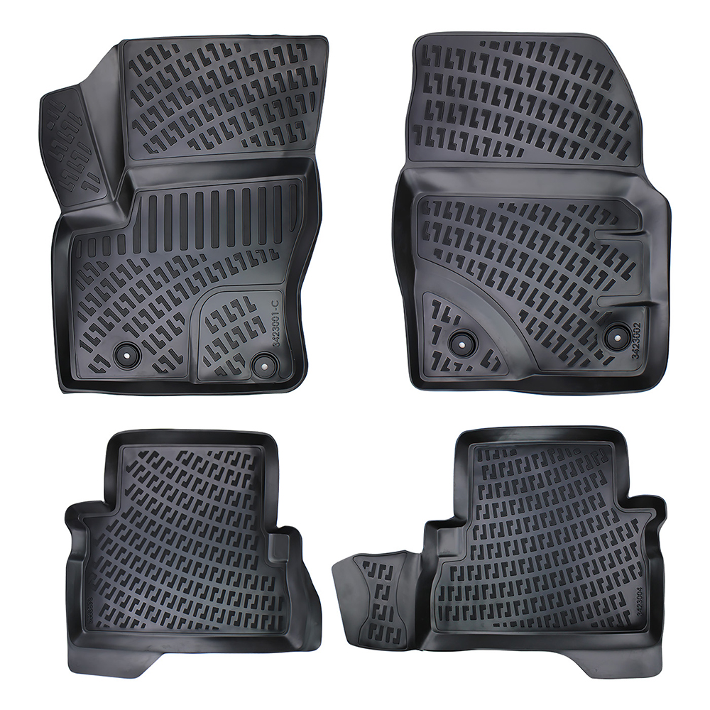 35767 SET COVORASE AUTO CAUCIUC UMBRELLA PENTRU FORD C-MAX I 2003-2010 - imagine 1