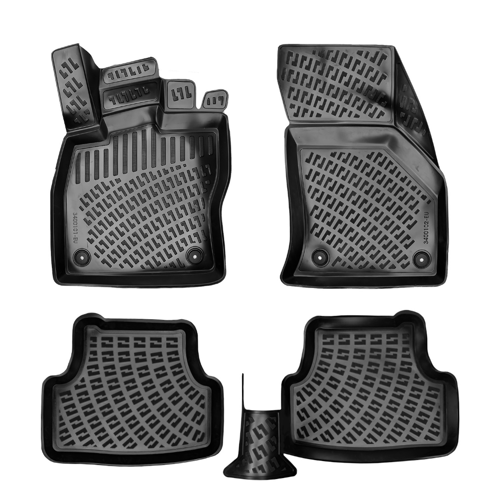 35891 SET COVORASE AUTO CAUCIUC UMBRELLA PENTRU SEAT LEON III 2012-2020 - imagine 1