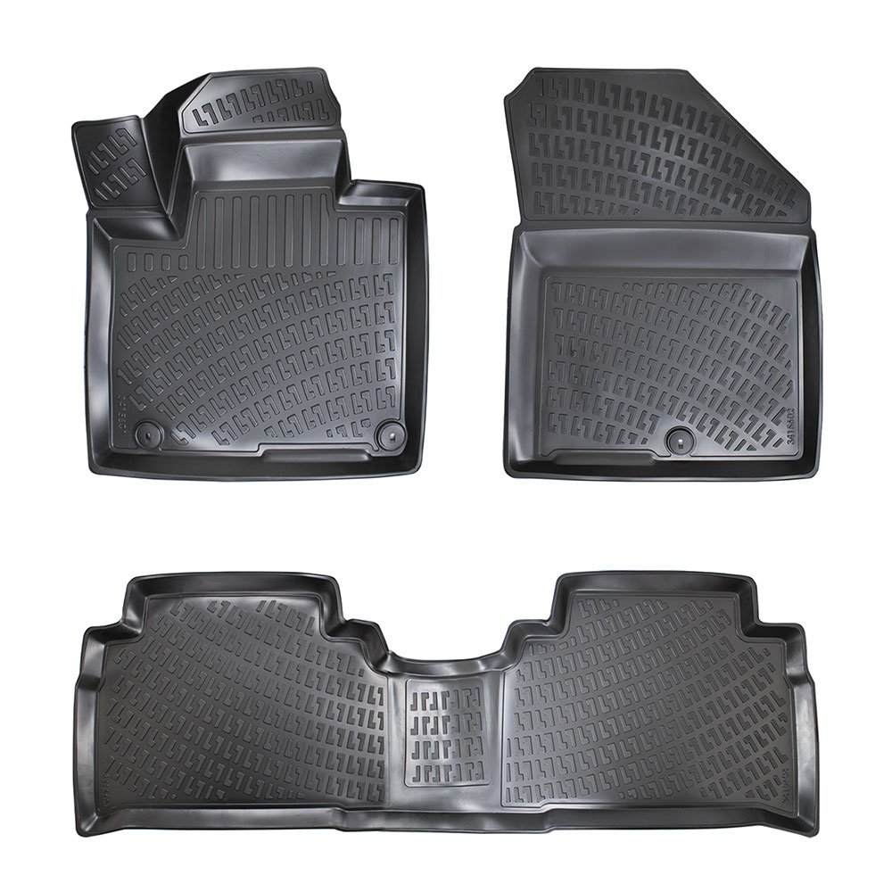36865 SET COVORASE AUTO CAUCIUC UMBRELLA PENTRU KIA SORENTO III 2016-2020 - imagine 1