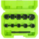 SET TUBULARE TWIST DE 3/8' PENTRU EXTRACTIE A PIULITELOR SI SURUBURILOR DE BLOCARE JBM - imagine 7