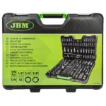 TRUSA DE TUBULARE 179 PIESE HEXAGONALE CROMAT JBM - imagine 11