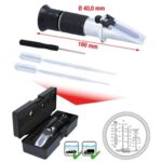 REFRACTOMETRU - APARAT OPTIC PENTRU VERIFICAREA LICHIDULUI BATERIEI. ANTIGELULUI SI ADBLUE - imagine 5