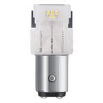 SET 2 BECURI AUXILIARE CU LED 12V (P21/5W) WHITE 6000K BLI OSRAM - imagine 2