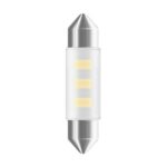 BEC AUXILIAR CU LED 12V (C5W 41mm) WHITE 6000K BLI 1 BUC OSRAM - imagine 2
