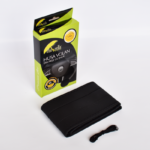HUSA VOLAN PIELE ECOLOGICA CU SNUR- NEGRU 36-39 CM