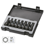 SET 8 IMBUSURI DE IMPACT TORX LUNGI DE 1/2' JBM