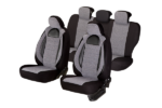 SET HUSE SCAUN RACING GRI - NEGRU - imagine 2