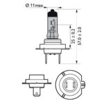 BEC MOTO H7 CRYSTAL VISION ULTRA 12V 55W (blister) PHILIPS - imagine 2