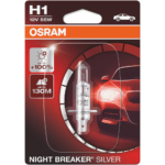 BEC 12V H1 55 W NIGHT BREAKER SILVER +100% BLISTER 1 BUC OSRAM