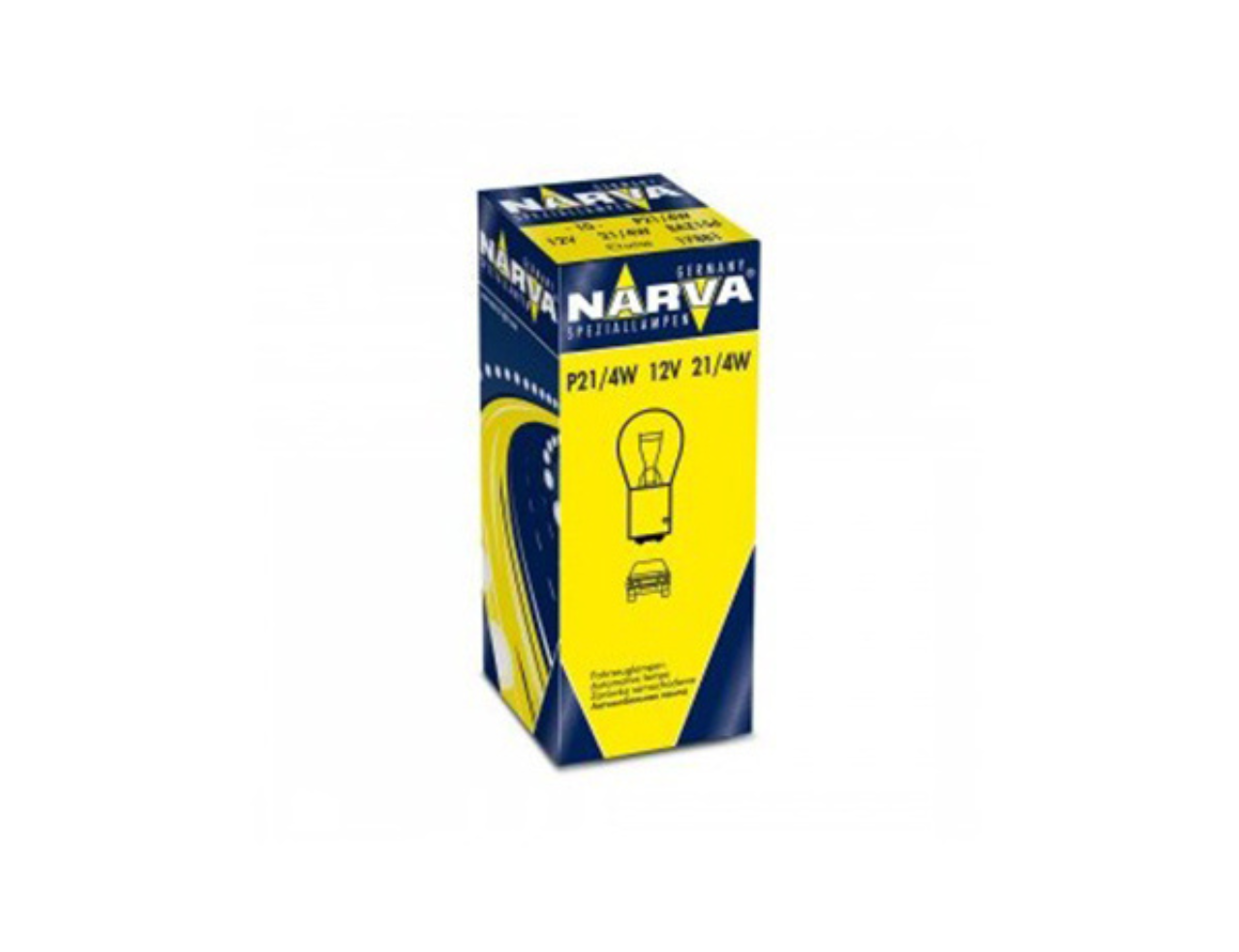 Untitled design (100) BEC STOP FRANA 12V P21/4W SET 10 BUC NARVA - imagine 1