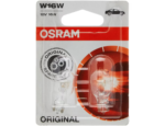 SET 2 BECURI 12V W16W ORIGINAL BLISTER OSRAM