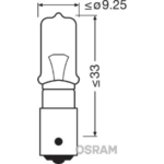 BEC CAMION 24V H21W ORIGINAL SET 10 BUC OSRAM