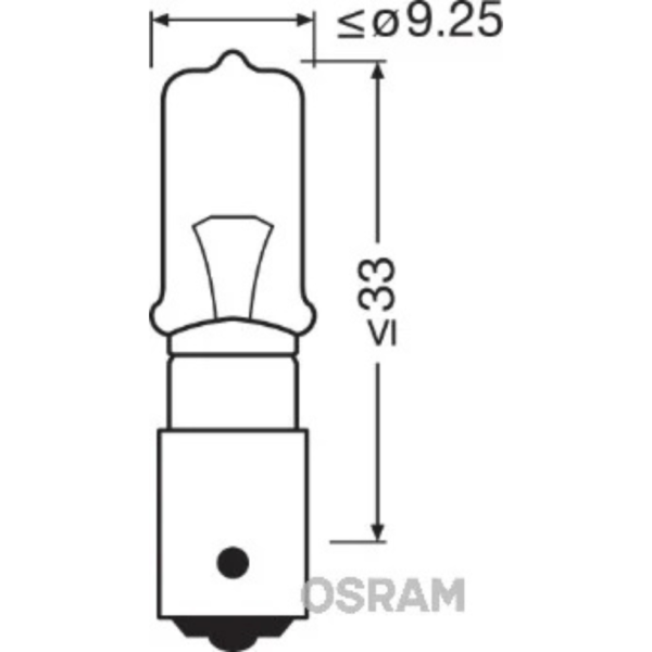 BEC CAMION 24V H21W ORIGINAL SET 10 BUC OSRAM