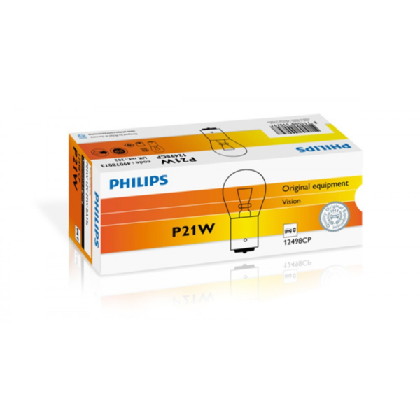 BEC SEMNALIZARE P21W 12V SET 10 buc PHILIPS