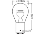 SET 2 BECURI 12V P21/4W ORIGINAL BLISTER OSRAM - imagine 3