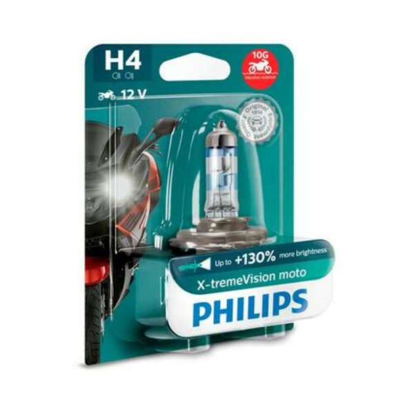 BEC MOTO H4 X-TREME VISION 12V 60/55W (blister) PHILIPS