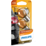 SET 2 BECURI SEMNALIZARE PY21W 12V (blister) PHILIPS