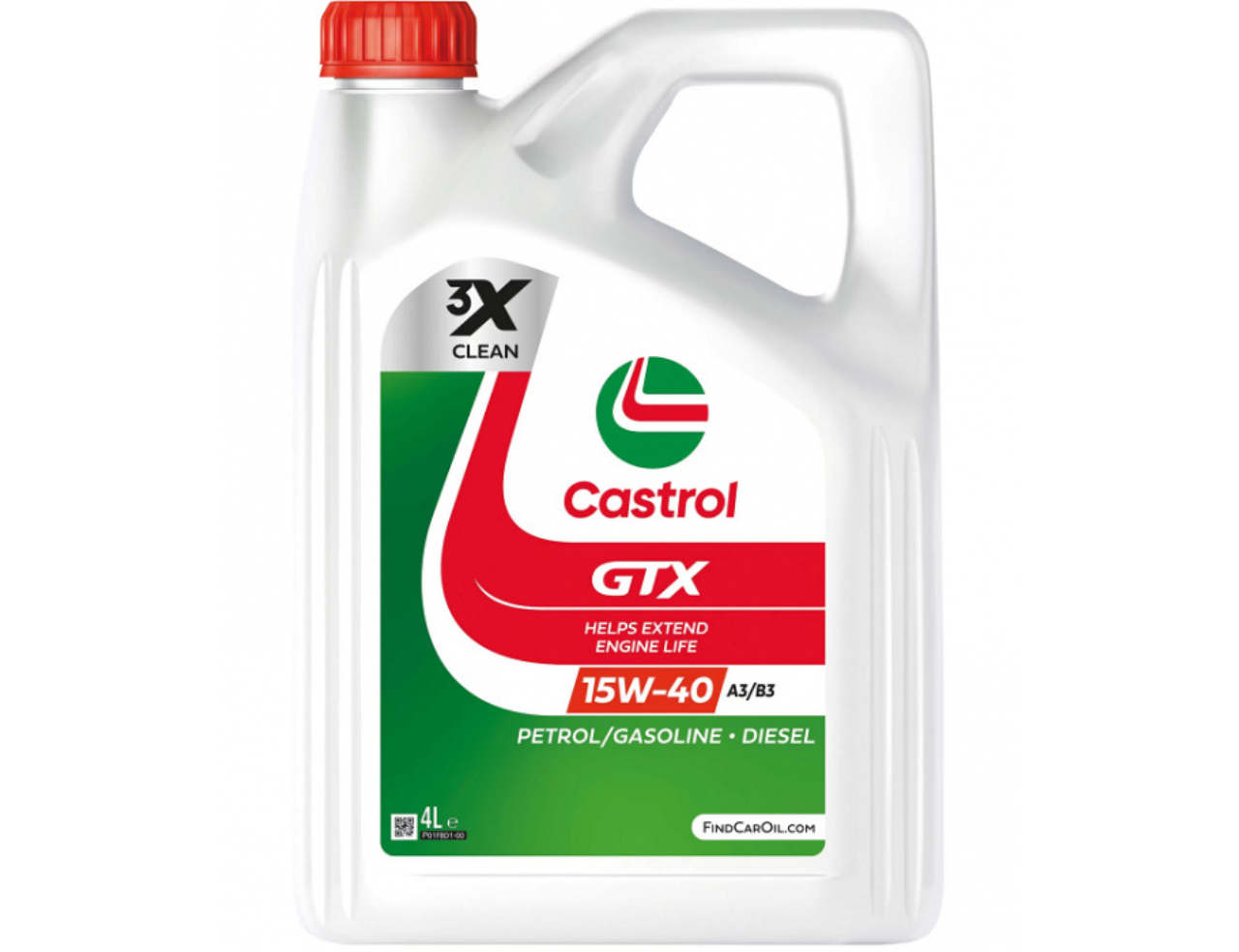 Untitled design (2) Ulei motor CASTROL GTX A3/B3 15W40 4l - imagine 1